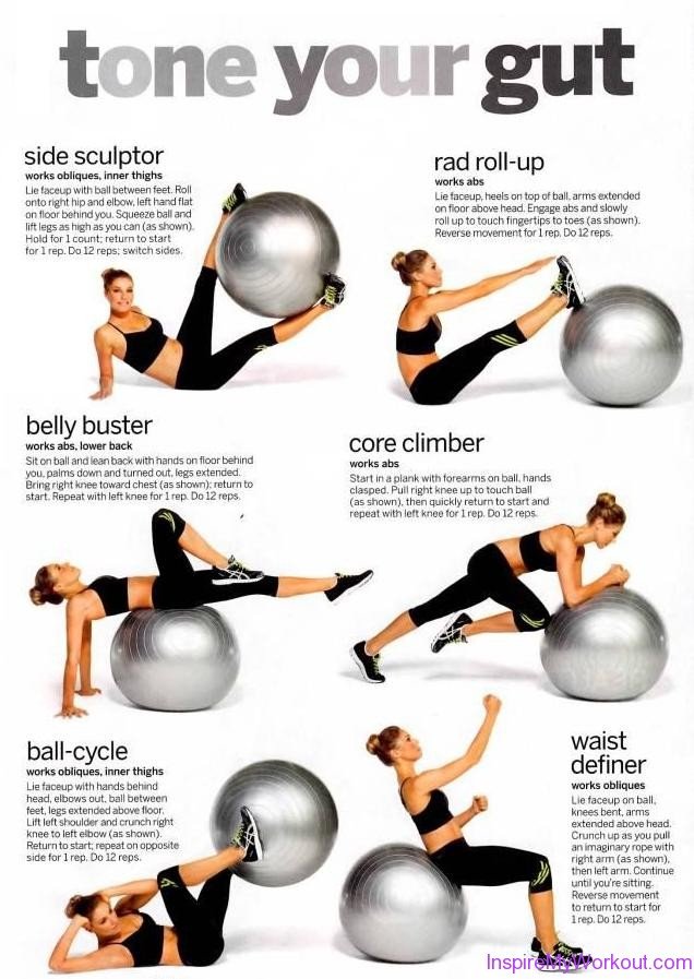 Exercise Ball Workouts For Women 90