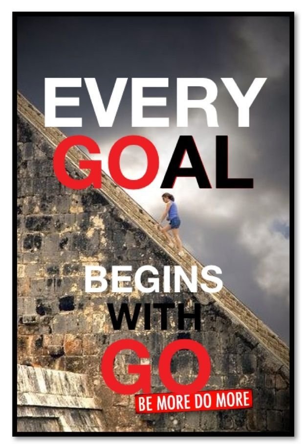 Every Goal Begins InspireMyWorkout A Collection Of Fitness 